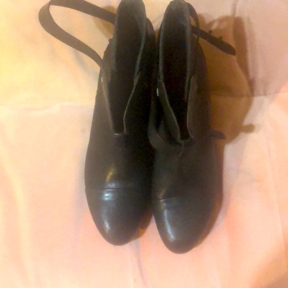 Black booties size 40 euro size 10 - Picture 1 of 5